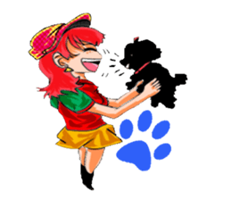 Gromit hi ~ happy sticker #10836153