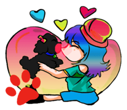 Gromit hi ~ happy sticker #10836164