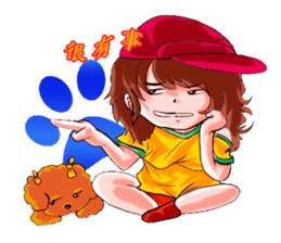 Gromit hi ~ happy sticker #10836169