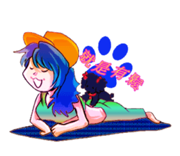 Gromit hi ~ happy sticker #10836178