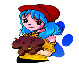 Gromit hi ~ happy sticker #10836183