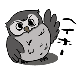 Owl (illustrations)Sticker sticker #10836427
