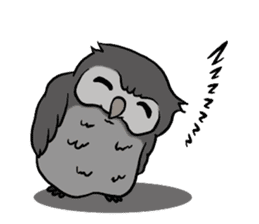 Owl (illustrations)Sticker sticker #10836429