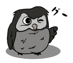 Owl (illustrations)Sticker sticker #10836451