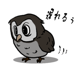 Owl (illustrations)Sticker sticker #10836453