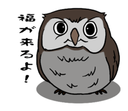 Owl (illustrations)Sticker sticker #10836460