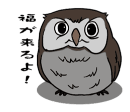 Owl (illustrations)Sticker sticker #10836460