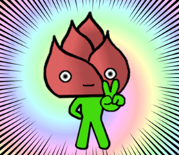 the bamboo shoot 2 English version sticker #10836546