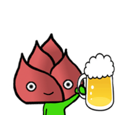 the bamboo shoot 2 English version sticker #10836550