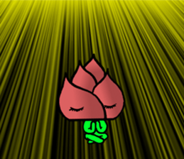 the bamboo shoot 2 English version sticker #10836553