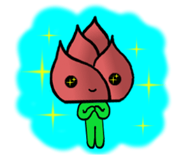 the bamboo shoot 2 English version sticker #10836554