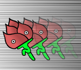 the bamboo shoot 2 English version sticker #10836560