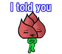 the bamboo shoot 2 English version sticker #10836570