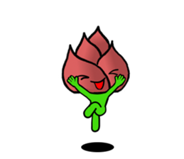 the bamboo shoot 2 English version sticker #10836572