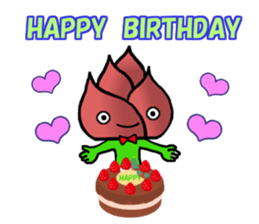 the bamboo shoot 2 English version sticker #10836576