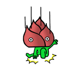 the bamboo shoot 2 English version sticker #10836579