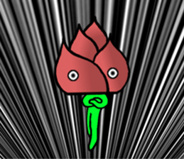 the bamboo shoot 2 English version sticker #10836580