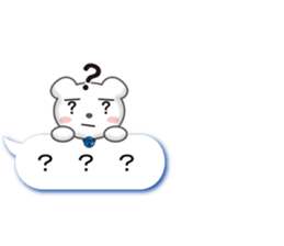 Colorful balloon Sticker of cat sticker #10836701