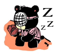 Bucket bear. sticker #10836628