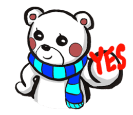 Bucket bear. sticker #10836644