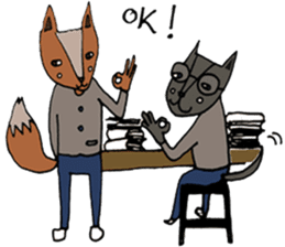 Jamie The Fox Company sticker #10837454