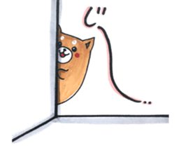 Chama-Shiba sticker #10837758