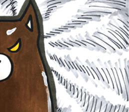 Chama-Shiba sticker #10837765