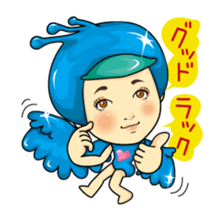 Changing clothes Momo-chan 5 sticker #10838549