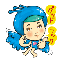 Changing clothes Momo-chan 5 sticker #10838549