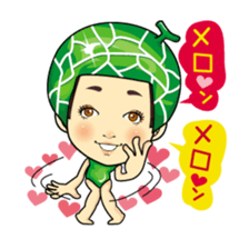 Changing clothes Momo-chan 5 sticker #10838550