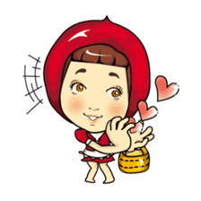 Changing clothes Momo-chan 5 sticker #10838559