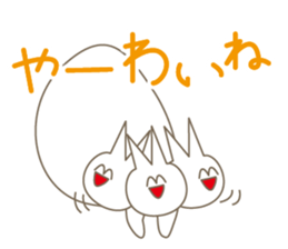 Happiness of the cat, Michiko 3 KANAZAWA sticker #10838849