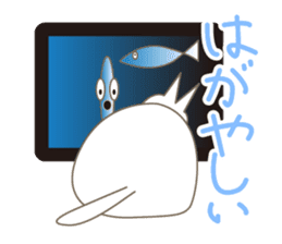 Happiness of the cat, Michiko 3 KANAZAWA sticker #10838860