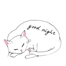 Cat sticker -six cats- sticker #10839559