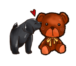Labrador sticker #10839795