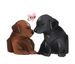 Labrador sticker #10839802