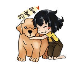 Labrador sticker #10839807