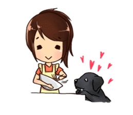 Labrador sticker #10839819