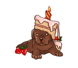 Labrador sticker #10839822