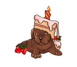 Labrador sticker #10839822