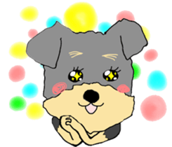 The name of this dog is ANKO. sticker #10840556