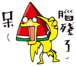 The Kitchen War - Watermelon Bird sticker #10840904