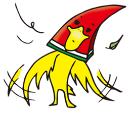 The Kitchen War - Watermelon Bird sticker #10840914