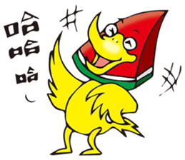 The Kitchen War - Watermelon Bird sticker #10840922