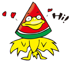 The Kitchen War - Watermelon Bird sticker #10840924