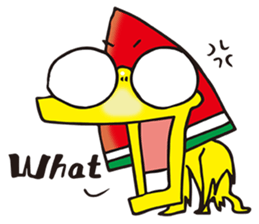 The Kitchen War - Watermelon Bird sticker #10840943