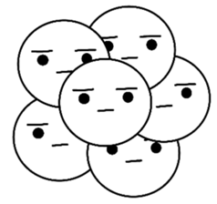 Six face sticker #10841105