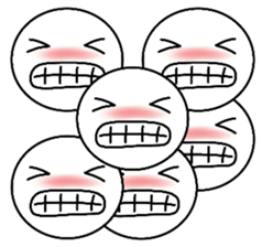 Six face sticker #10841108