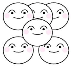 Six face sticker #10841109