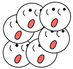 Six face sticker #10841110